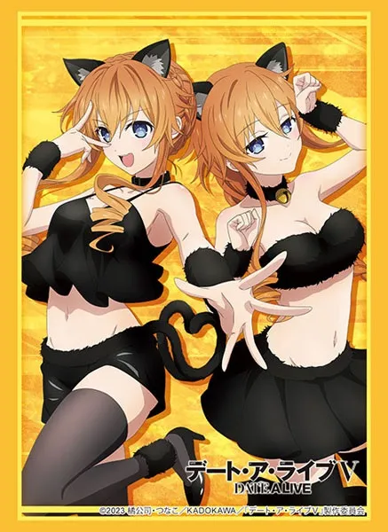 BUSHIROAD SLEEVE COLLECTION HG VOL.4738 DATE A LIVE V KAGUYA YAMAI & YUZURU YAMAI (75 Sleeves)